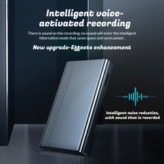 500 hrs Magnetic Digital Voice Activated Recorder Hidden Audio Recording Device