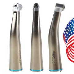 Dental 1:1/1:4.2/1:5 LED Fiber Optic Contra Angle Handpiece Fit E-type Motors