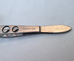 Katena-Usa K5-5080 Kraff Capsule Tag Forceps Angled Shafts
