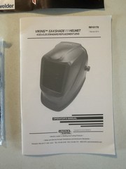 Lincoln Electric K3371-1 VIKING Industrial Passive Black Welding Helmet