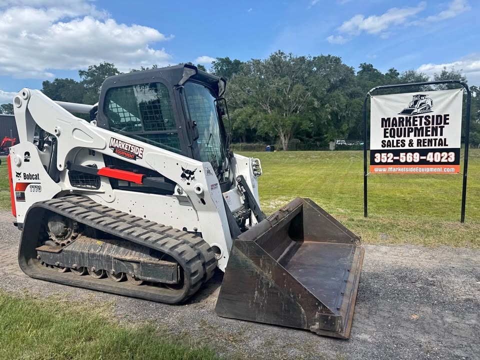 2021 BOBCAT T770 SKID STEER – CAB, HIGH FLOW, LOW HOURS!