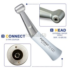 Dental Push Button Contra Angle Handpiece Slow Low Speed 1:1 E-type For NSK FX23