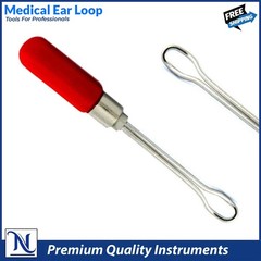 Medical Ear Wax Removal Curettes ENT Ear Cleaning Tool Set with Colorful Handle