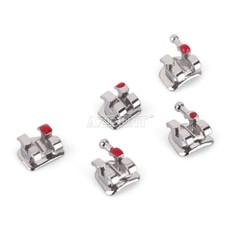 20pcs AZDENT Dental Orthodontic Metal Brackets Braces Mini Roth.022 Hooks 345