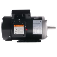 1725 RPM 2HP Electric Motor 115V/230V 143/5T Frame Single Phase CCW Rotation ODP