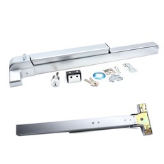 Door Push Bar Panic Exit Device with Lock Commercial Emergency Door Hardware New
