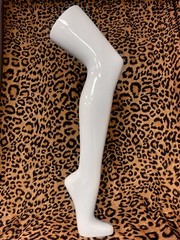 Modern Female Mannequin Weighted Leg Counter Boot Stocking Display Fetish Oddity