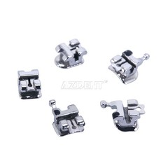 Dental Ortho Locking plate Self-Ligating Bracket Brace Roth/MBT .022 Hooks 3 4 5
