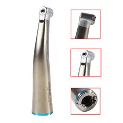 1-10 Dental Fiber Optic LED 1:1 Contra Angle Low Speed Handpiece Inner Push DL