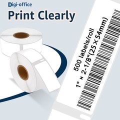 Compatible with DYMO Labelwriter 450 30336 (1″ x 2-1/8″) Rerurn Address Labels