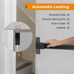 Vertical Rod 27.5 Inch Door Panic Bar Exit Device Commercial Door Push Bar Lock