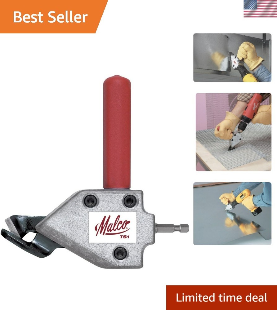 Turbo Shear: Lightweight Attachment for Seamless Sheet Metal Cutting at 20 Gauge