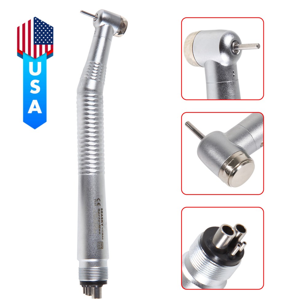 1-10* SEASKY NSK Style Dental High Speed Handpiece Push Button 2Hole/4Hole Rotor