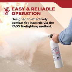 Fire Extinguisher for Vehicles, Cars, Trucks, Single-Use 5BC
