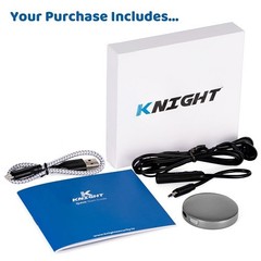 Knight Security Magnetic Mini Audio Recorder Portable Voice Recorder Black