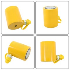20Ton Hydraulic Cylinder For Jack Low Profile Porta Power Ram Single Acting+Pump