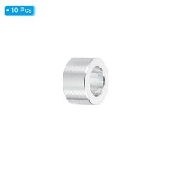 PATIKIL M3 Aluminum Spacers, 10 Pcs Metal Spacer Aluminum 3.1mm ID x 5mm OD x…