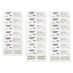 AZDENT Dental Orthodontic Metal Brackets Braces Mini/Standard Roth/MBT 022/018