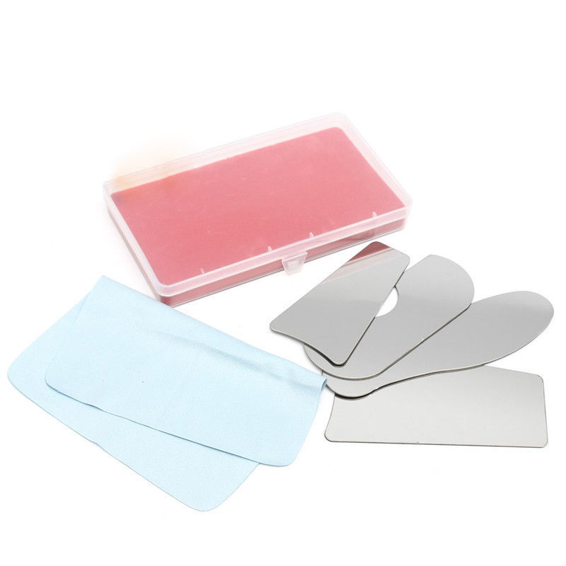 4 Pcs/Kit Dental Intraoral Orthodontic Photography Mirror Reflector Clinic SS