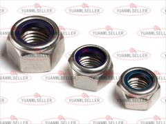 10 /20 /50 /100pcs Stainless Steel M2 M2.5 M3 M4 M5 M6 M10 Nylon Lock Nuts