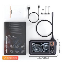 C30-M Dual Lens Industrial Endoscope 1080P HD Image Auto Pipe Inspection Camera