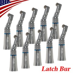 10* NSK Style Dental Low Slow Speed Handpiece Contra Angle Latch E-Type SEASKY