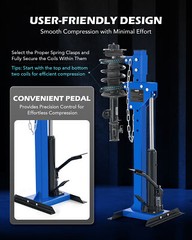 OMT Hydraulic Strut Spring Compressor 4.5 Ton 9920 LBS Auto Coil Compressor