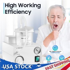 Vacuum Phlegm Quiet Suction Unit Portable Medical Emergency Aspirator Machine