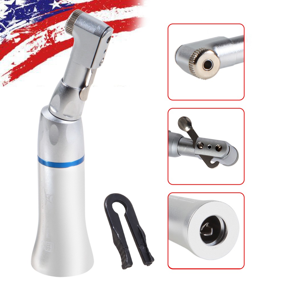 Dental Low Speed External Water Spray Straight Contra Angle Air Motor Handpiece