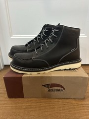 Avenger Mens Moc Comp Toe WP Work Boot A7508 14 Extra Wide NEW EN CH PR $145