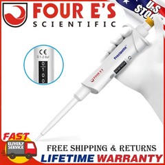 0.1ul-10ml Single Channel Pipettor Adjustable Micropipette Lab Manual Pipettor