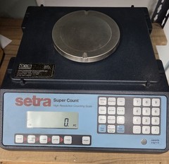 Setra Super Count High Resolution Counting Scale Digital Display 12.5KG/27LB