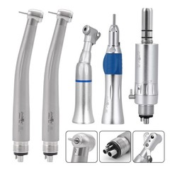 FDA Portable Dental Delivery Unit Suction Air Compressor Cart/ Handpiece kit