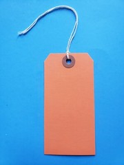 Large Size #5 String Tags 4 3/4″ x 2 3/8″ Colored Manila Shipping 100 200 300