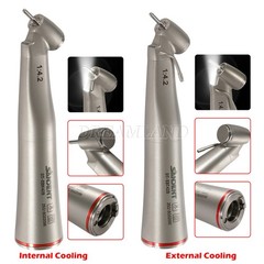 1-10*SANDENT Dental 1:4.2 LED Contra Angle Internal/External Water Handpiece