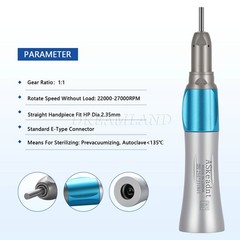 USA Low Price Dental Slow Speed Handpiece Straight Nose Cone E-type to Motor