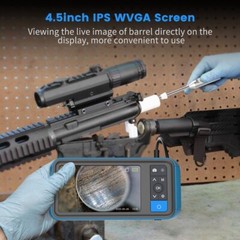 Teslong Rigid Rifle Borescope 0.2inch Digital Bore Scope Gun Cleaning Camera