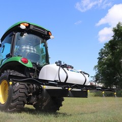 Master MFG 40 Gallon 3-Point Broadcast Sprayer, 10 Foot Swath