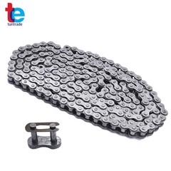 Pitch Size 0.62 #50 Roller Chain 10 Ft with 1 Connecting Links US