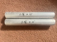 1-3/4″ Dia x 12″ Long 6061 T6511 Aluminum Round Bar 1.750″ 6061 LATHE STOCK 2bar