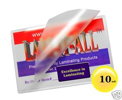 LAM-IT-ALL 10 Mil Hot Letter Laminating Pouches 9 x 11-1/2 [100/pack] 9×11.5