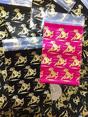 BaggiesSince1987 – 2″ X 3″ Zip Design Bags 2030 METALLIC PRINTED, READ DETAILS