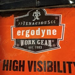 Ergodyne GloWear Safety Vest 4XL/5XL 8248Z High Visible Sleeveless ANSI Class R2