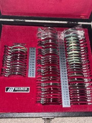 MARCO PERIMETER TRIAL LENS SET – 68pc – PLUS SPHERE / MINUS SPHERE / PLUS CYL