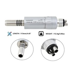 COXO 1:1 Dental Contra Angle Handpiece Low Speed InnerWater Motor NSK S MAX M25L
