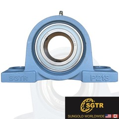(2 Pack) Premium Heavy Duty UCP213-40 Pillow Block Bearing, 2 1/2 inch Bore
