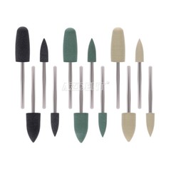 Dental Slow Low Speed Handpiece Contra Angle/Composite Polishing Kit RA HP Bur