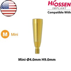 US Dental Healing Abutment Cover Screw Mini Hex Fit Oss Hiossen Implant Platform