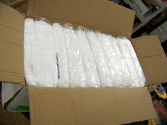 ProCure Isolation Gown White 100%PP Non-Woven Fabric 100 ea. PC150WXL New