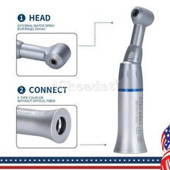 NSK Style Dental Slow Low Speed Contra Angle Handpiece Push Button E-type USA!!
